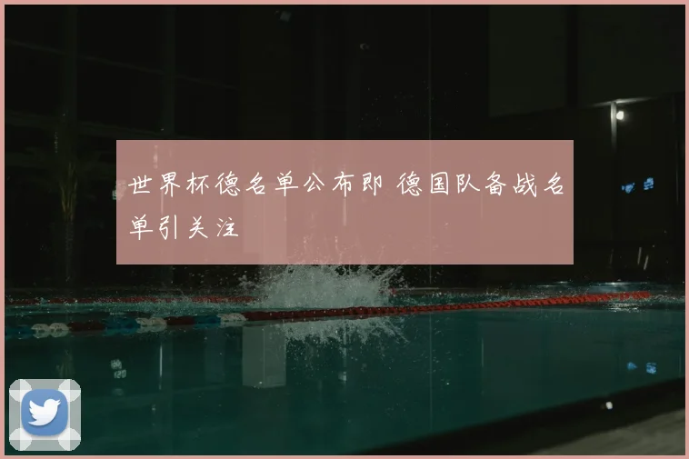 世界杯德名单公布即 德国队备战名单引关注